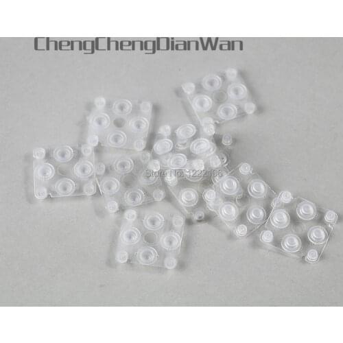 ChengChengDianWan For PlayStation PSP3000 PSP2000 Rubber Button Conductive For PSP 2000 3000 Left Cross Direction Rubbers