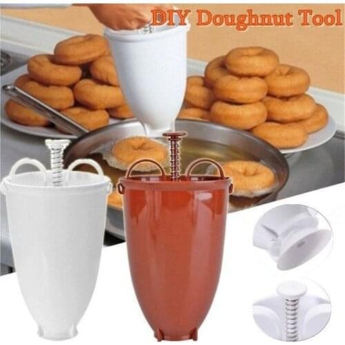 Manual donut machine Doughnut frying mold light plastic DIY baking tool milker