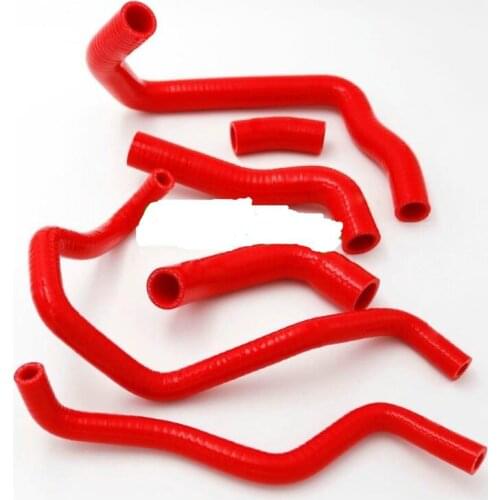Silicone Radiator Coolant Hose Kit For Kawasaki ZX10R NINJA 2008-2010 08 09 10 RED