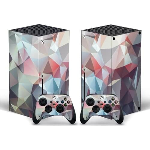 Fragment Style Xbox Series X Skin Sticker for Console & 2 Controllers Decal Vinyl Protective Skins Style 1