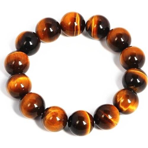In Chinas popular products - the natural tiger eye stone bracelet lucky decoration