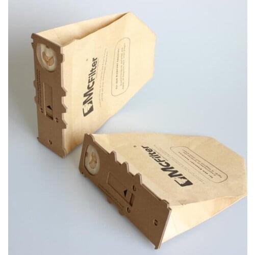 Yijia 6 PCS/LOT For VORWERK For KOBOLD VK130 VK131 Paper Dust Bag Fit For Vacuum Double Lined Micro Fiber Filter Dust Bag