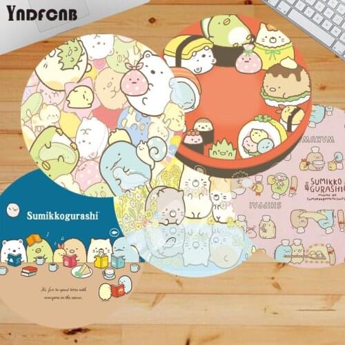 YNDFCNB Non Slip PC Cartoon Sumikko Gurashi Durable Rubber Mouse Mat Pad gaming Mousepad Rug For PC Laptop Notebook