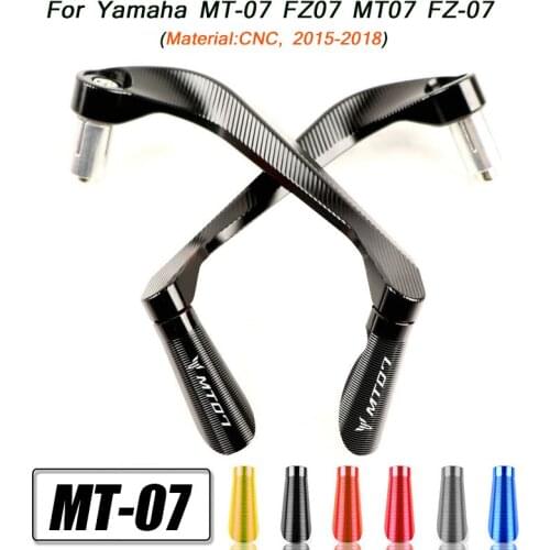 Motorcycle Brake Escape Handlebars Protector Guards Clutch Lever 7/8"(22mm) For Yamaha MT-07 FZ07 MT07 FZ-07 2015-2018