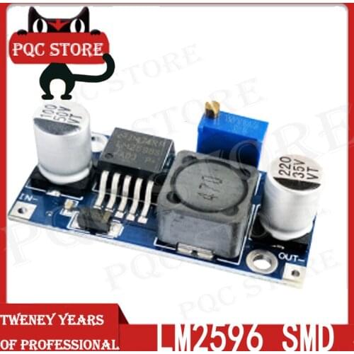 1pcs LM2596 LM2596S DC-DC 4.5-40V adjustable step-down power Supply module