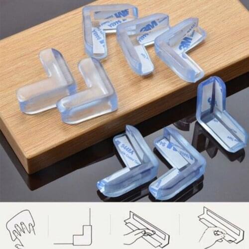 10pcs/lot Child Baby Safe Silicone Protector Table Corner Edge Protection Cover