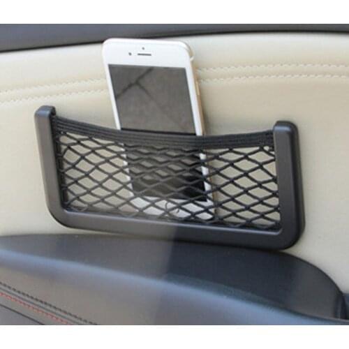 Alijunda Car Storage Net Automotive Pocket Organizer Bag for Audi A-series S-series RS-series Q3 Q5 SQ5 Q7