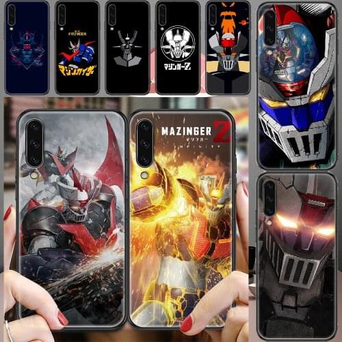 Great Mazinger Z Anime Phone case For Samsung Galaxy A 3 5 7 8 10 20 21 30 40 50 51 70 71 E S 2016 2018 4G black fashion cover