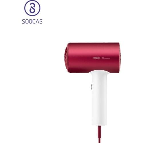 SOOCAS H5 Negative Ion Hair Dryer 1800W Professional Blow Dryer Aluminum Alloy Powerful Electric Dryer CN Plug Air scattering