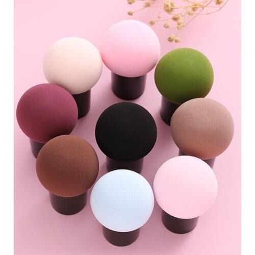 Mushroom Head 1pc Colorful Cosmetic Puff Powder Puff Womens Makeup Foundation Beauty to Make Up Tools Accessories