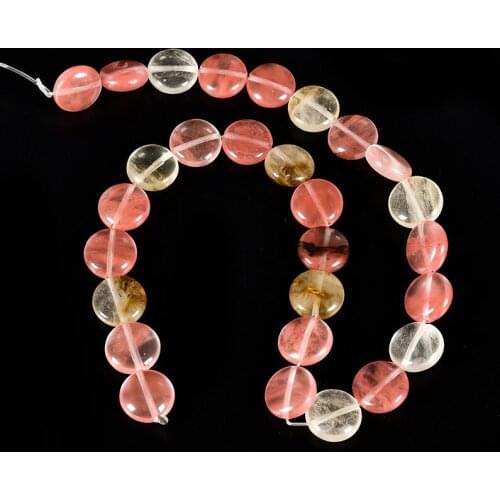 The round piece of jewelry with distinct shapes Add cutting and Flat colorful colors Watermelon Crystal Loose beads
