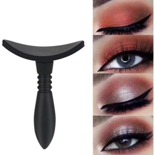 Fashion Women Lazy Eyeshadow Silicon Stamp Magic Cut Crease Cat Eye Contour Supplies Makeup Tools