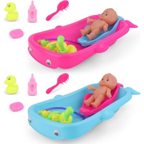 Kids Play Sink Children Electric Toys Set with Running Water And Automatic Water Cycle System Pretend Role Play Toy For Boys Gir