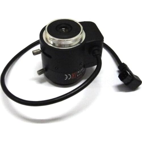 X2pcs HD 2mp 2.8-12mm cctv lens IRIS Auto Focal CS Mount IR 1/2.7" 1:1.4 F1.4 for IP Camera
