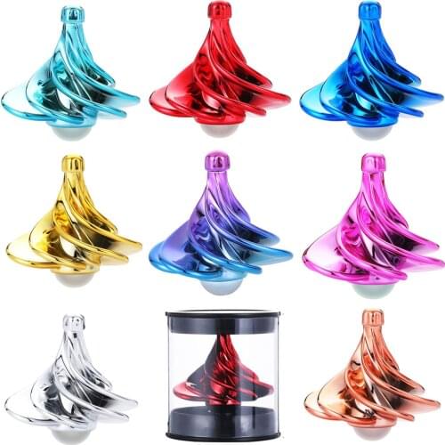 Original WinSpin Wind Fidget Spinner Colorful Aerodynamic Gyro Hand Spinner Toys for Kids Adult Stress Reliever Gyroscope