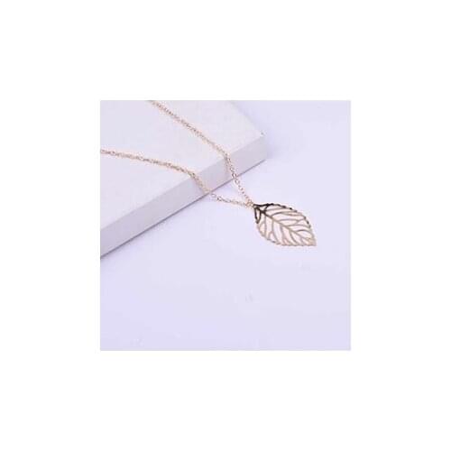 GIFT SILVER LEAF NECKLACE