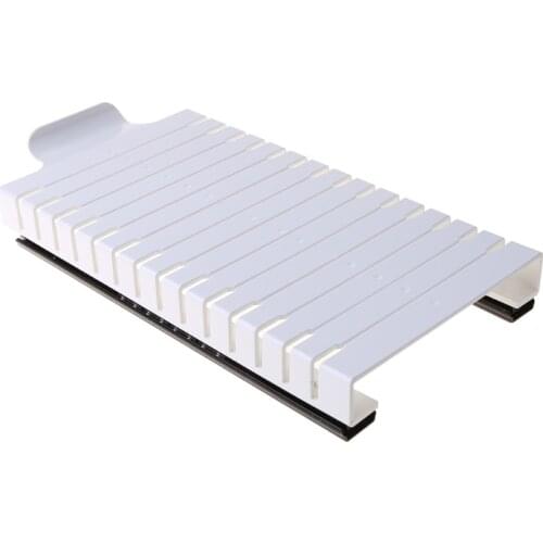 Hanging Storage Rack Refrigerator Hanging Storage Clip Sliding Rail Tray for Foo 94PF