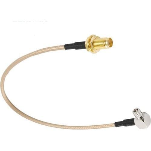 RF Connector SMA Female to TS9 Male Right Angle Assembly Extension Coaxial Cable RG316 1M/2M/3Meter