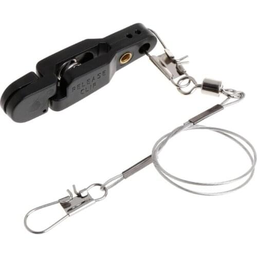 Fishing Clip With Wire Rope Tension Release Planer Snap Grip Trolling Trigger Clips Tackle Accessories