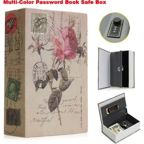 Safe Box Piggy Bank Secret Book For Coin Money Stash Security Hidden Safes Cash Money Storage Jewellery Digital Password Locker
