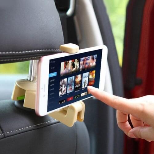 Universal Car Headrest Seat Back Phone Holder Bag Purse Storage Hook Hanger