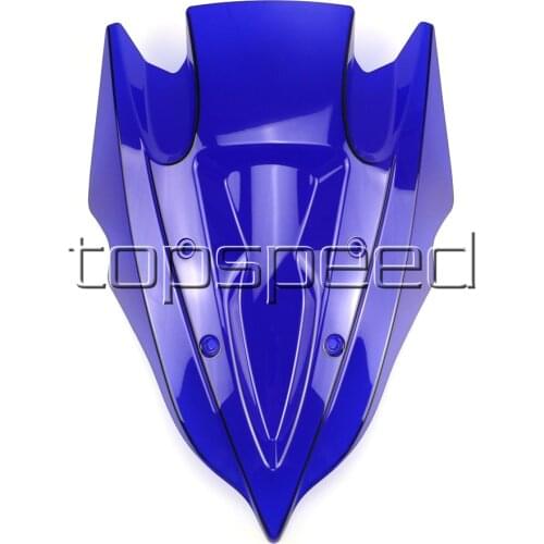Motorcycle Windshield Windscreen For Kawasaki Z250 Z300 2013 2014 2015 2016 Blue
