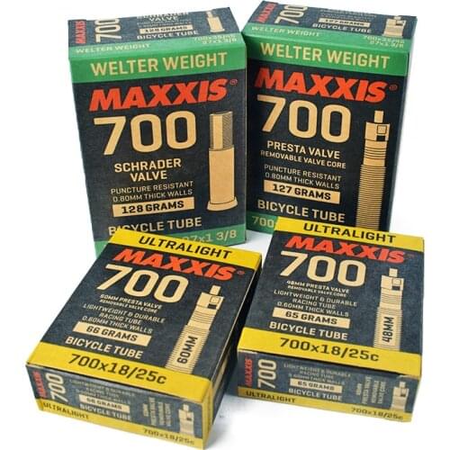 High quality inner tube 700C 700*18/25C 35/43C lightweight durable racing tube presta valve removable valve core butyl rubber