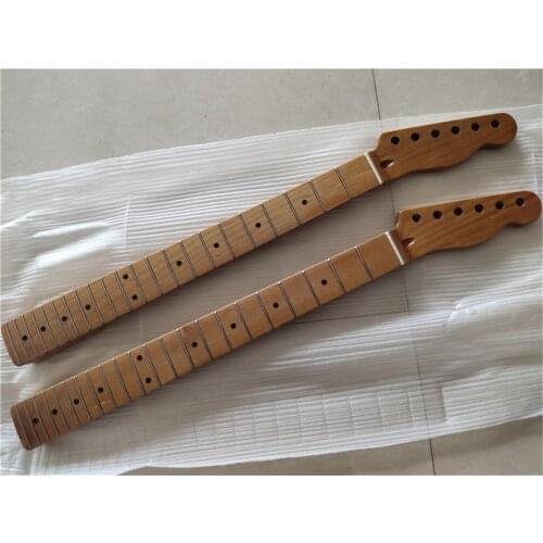 Best 1pc Canada baked Maple Electric Guitar Neck Replacement 22 Fret Maple Fingerboard Gloss