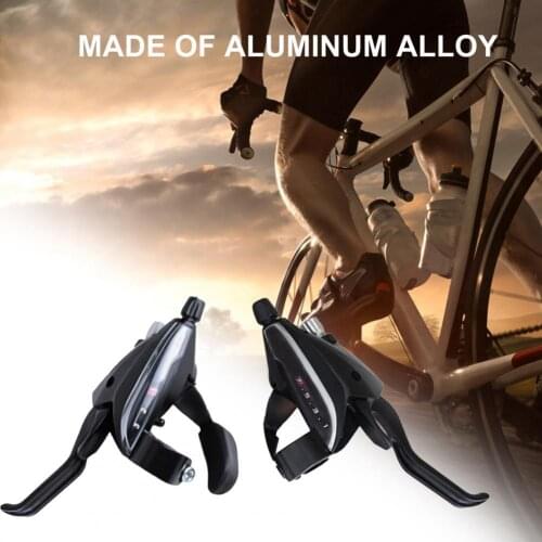 2Pcs 3x7 Speed 21Speed Shift Shifter Right Left Bicycle Derailleur Mountain Hybrid Bike Bicycle Parts EF65-7