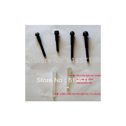 Hair scissors parts rubber bumpers multi-size stoppers