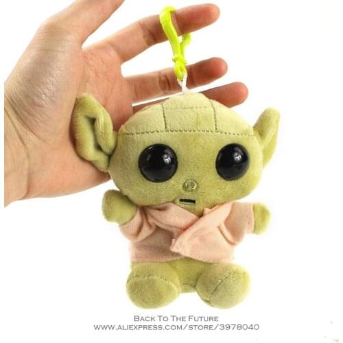 Disney Star Wars Master Yoda Baby 11cm Cartoon Animal Soft Stuffed Cotton Dolls Plush Peluche Toy Model for Children Gift