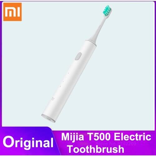 Xiaomi Mijia T500 Electric Toothbrush Smart Sonic Brush Ultrasonic Whitening Teeth Vibrator Wireless Oral Hygiene Cleaner