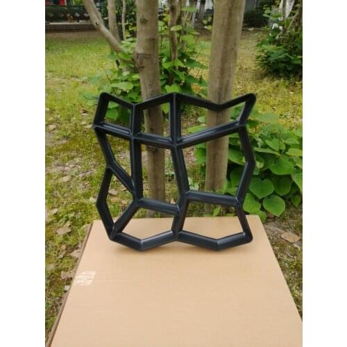 2018 Hot Sale Driveway Patio Concrete Stepping Stone Path Walk Maker Paving Pavement Mold