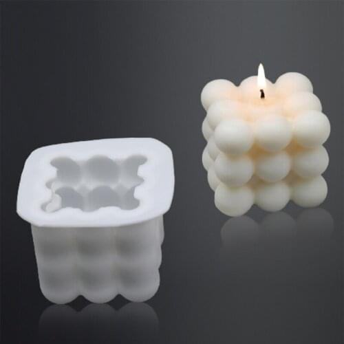 DIY Candles Mould Soy Wax Candles Mold Aromatherapy Plaster Candle 3d Silicone Mold Hand-made Soy Candles Aroma Wax Soap Molds