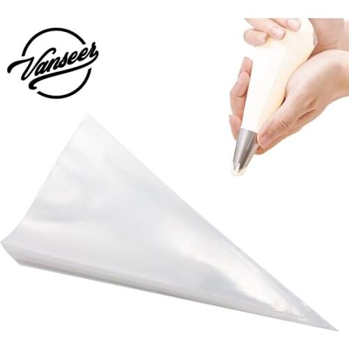 Cream Piping Pastry Bag 10/20/30/50/100 pcs PE Disposable Decorating Bags Baking Tools Cookie Cupcake Cake Kitchen Tools