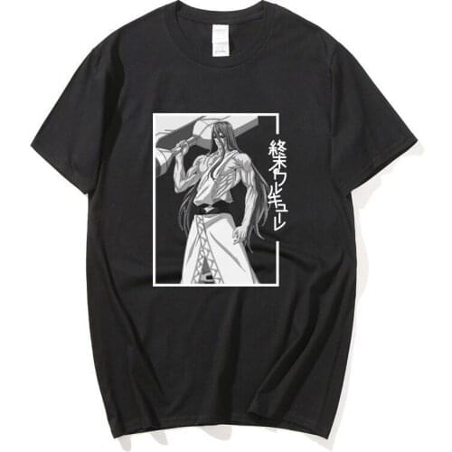 Japanese Anime Record of Ragnarok 2021 summer new pattern fashion cross border student style Men round neck T shirt