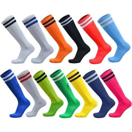 Hot Sale Children Sport Football Soccer Long Sock Over Knee Baseball Hockey Kid Sock Over Knee High Sock Hockey Boys Soccer Sock