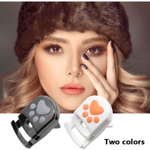 New plastic mini portable Eyelash Curlers Eye Lashes Curling Clip False Eyelashes Cosmetic Beauty Makeup Tool Accessories TLSM