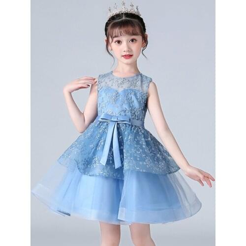 Flower Girl Dress for Girls Tutu Kids Clothing Elegant Girls Dresses for Children Princess Party Dress Chiristmas Custumes