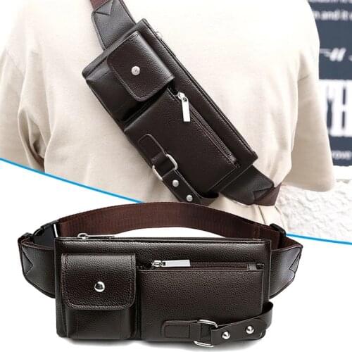 Waist Messenger Bag Multifunctional Casual Bag Portable Shoulder Bag For Travel Motorcycle FS99