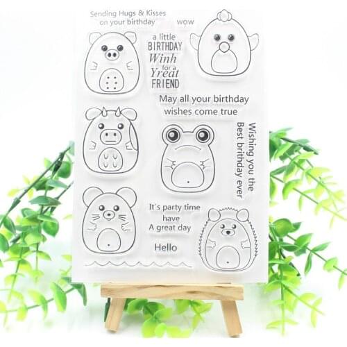 A Great Day Transparent Clear Silicone Stamps for DIY Scrapbooking/Card Making/Kids Fun Decoration Supply 155