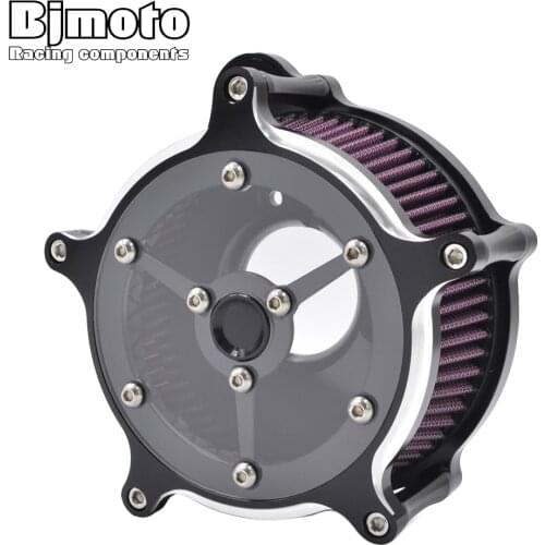 Motor CNC Air Filter Cleaner Intake System For Harley Touring Road King Road Glide 2008 2009 2010 2011 2012 2013 2014 2015 2016