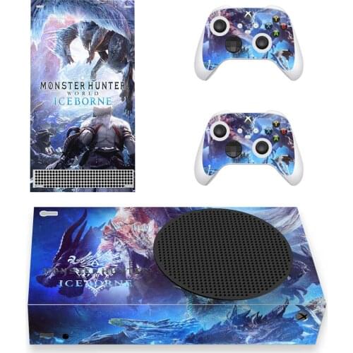 Monster Hunter Style Xbox Series S Skin Sticker for Console & 2 Controllers Decal Vinyl Protective Skins Style 15