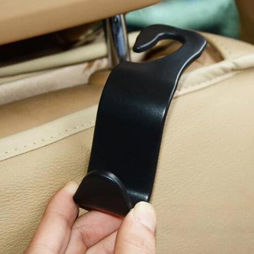Universal Car Seat Back Hook Car Accessories Interior Portable Hanger Holder Storage for Car Bag Purse Cloth Decoration