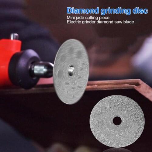 Rotary Tool Circular Saw Blade Diamond Grinding Disc Mini Jadeite Cutting Blade Suitable for Wood Plastic Copper Clad Laminate