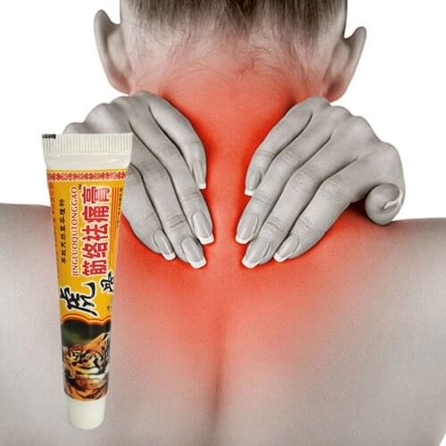 Herb Rheumatoid Arthritis Lumbar Cervical Spondylosis Plaster Chinese Creams Tiger Active Meridians Ointment Balm 1Pcs