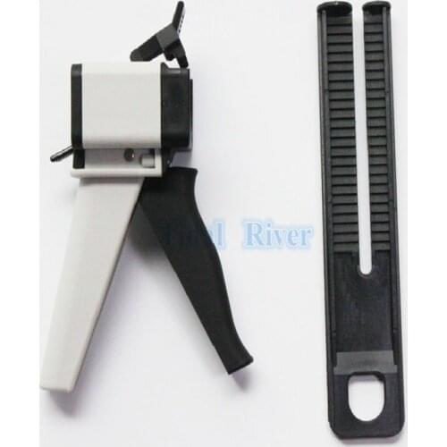 1/Pcs Dental Composite Gun Applicator Dispenser & 1/Pcs Impression Mixing Dispensing Gun Dental Tools