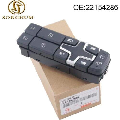 22154286 Electric Power Front Left Window Switch For Volvo Trucks FH FM Series Oe