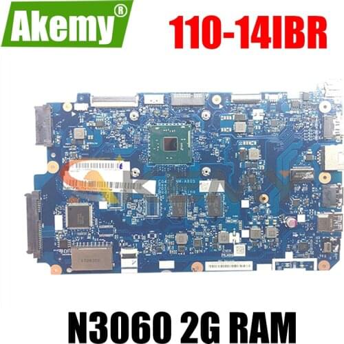 Akemy CG420 NM-A805 Motherboard For Lenovo 110-14IBR Laptop Motherboard CPU N3060 2G RAM 100% Test Work