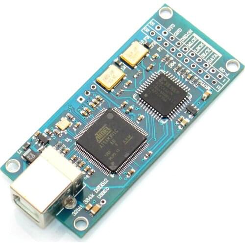 HIFI Combo384 USB to I2S Digital Interface Refer to Amanero USB IIS Support DSD512 32bit 384K I2S Output for Audio